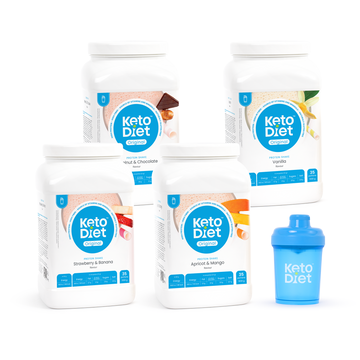 4 Protein drinks + FREE SHAKER